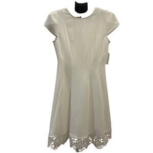 Donna Ricco Women's size 8 White Dress NWT